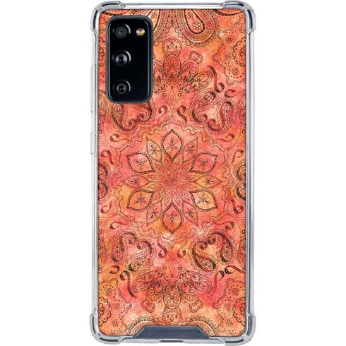 Orange Zen Galaxy S20 FE Clear Case