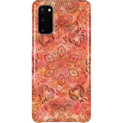 Orange Zen Galaxy S20 Lite Case