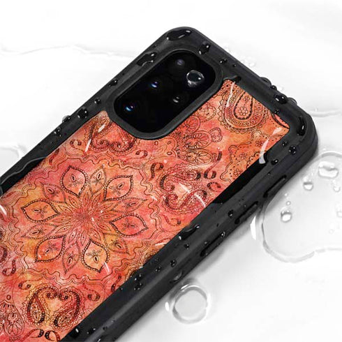 Orange Zen Galaxy S20 Plus Waterproof Case