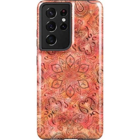 Orange Zen Galaxy S21 Ultra 5G Pro Case