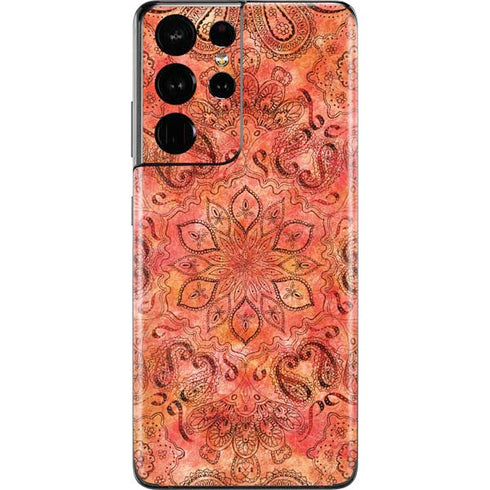 Orange Zen Galaxy S21 Ultra 5G Skin