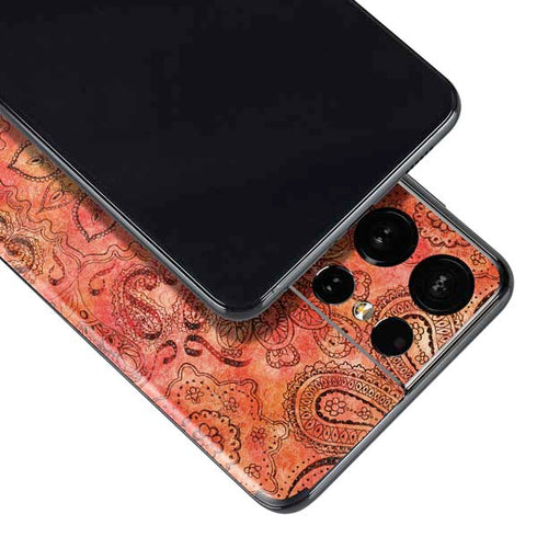 Orange Zen Galaxy S21 Ultra 5G Skin