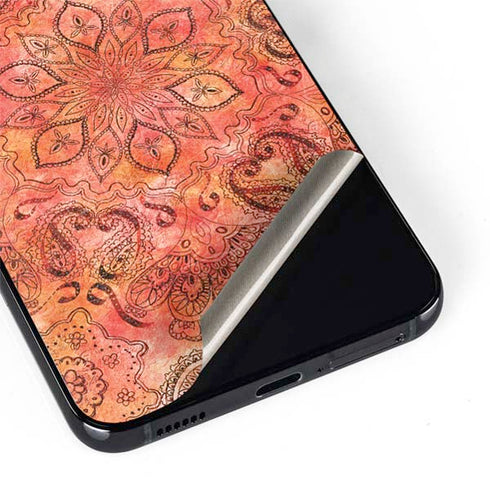 Orange Zen Galaxy S22 Plus Skin
