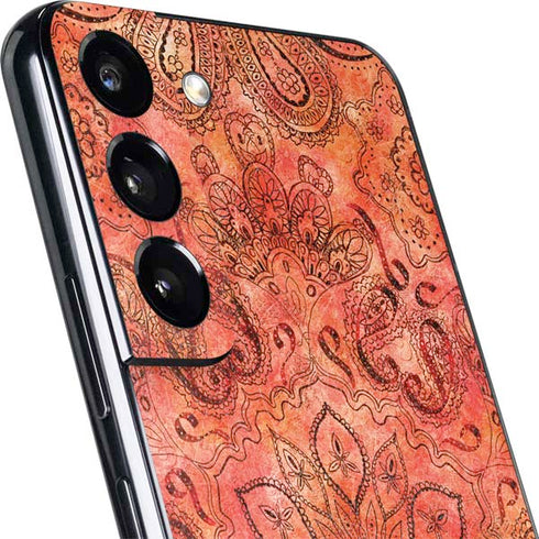 Orange Zen Galaxy S22 Skin