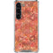 Orange Zen Galaxy S23 Clear Case