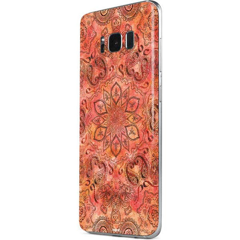 Orange Zen Galaxy S8 Skin