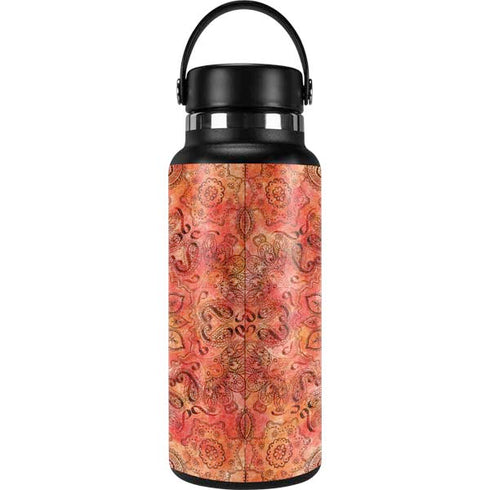 Orange Zen Hydro Flask 32oz Wide Mouth Skin