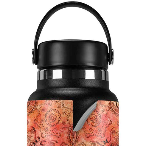 Orange Zen Hydro Flask 32oz Wide Mouth Skin