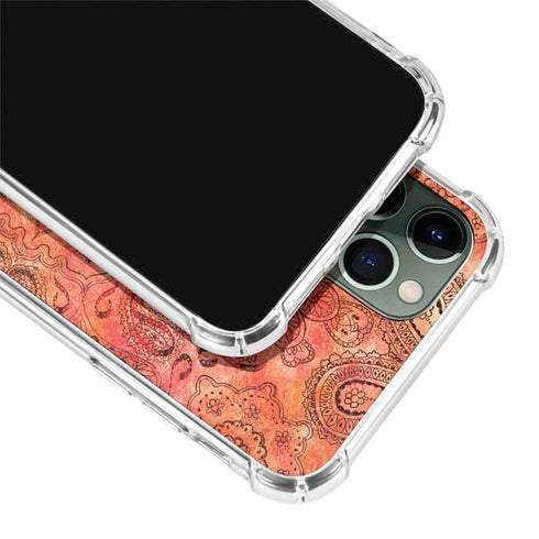 Orange Zen iPhone 11 Pro Max Clear Case