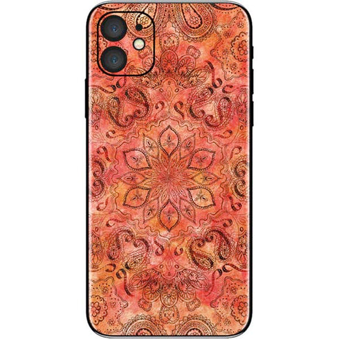 Orange Zen iPhone 11 Skin