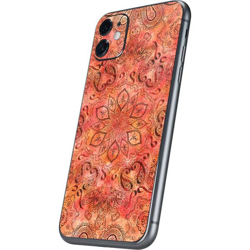 Orange Zen iPhone 11 Skin