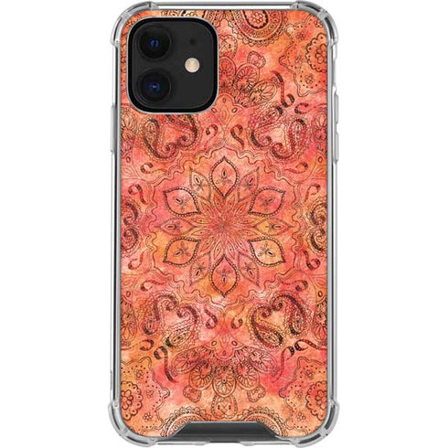 Orange Zen iPhone 12 Mini Clear Case