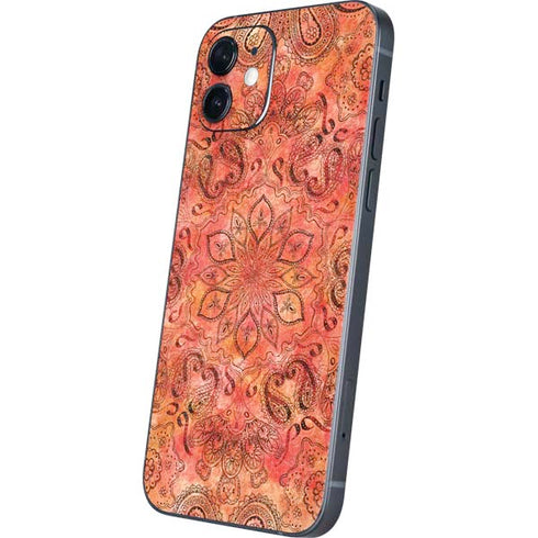 Orange Zen iPhone 12 Mini Skin