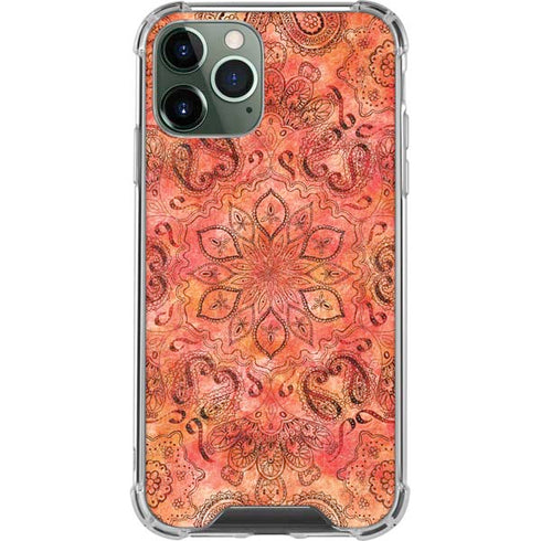 Orange Zen iPhone 12 Pro Clear Case