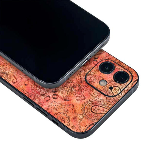 Orange Zen iPhone 12 Skin