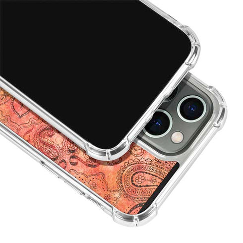 Orange Zen iPhone 13 Pro Clear Case