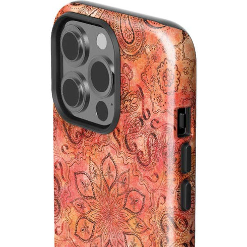 Orange Zen iPhone 15 Pro Impact Case