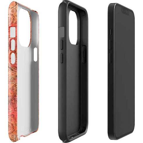Orange Zen iPhone 15 Pro Impact Case