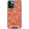 Orange Zen iPhone 14 Pro Max Clear Case