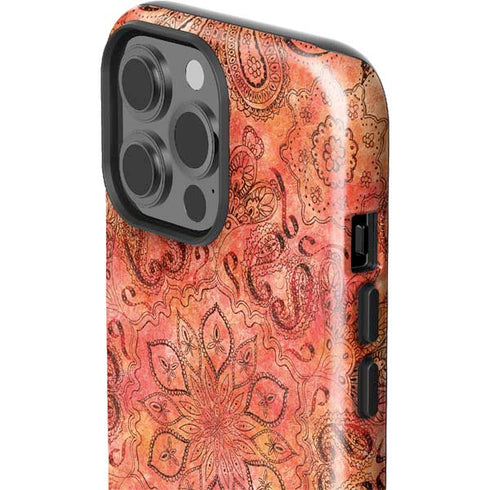Orange Zen iPhone 15 Pro Max Impact Case