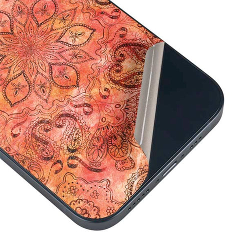 Orange Zen iPhone 14 Skin