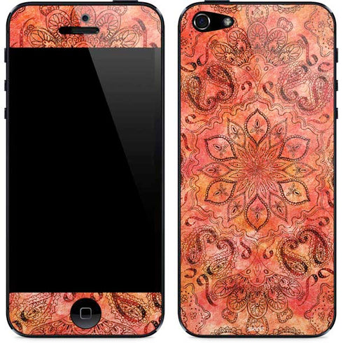 Orange Zen iPhone 5/5s/5SE Skin
