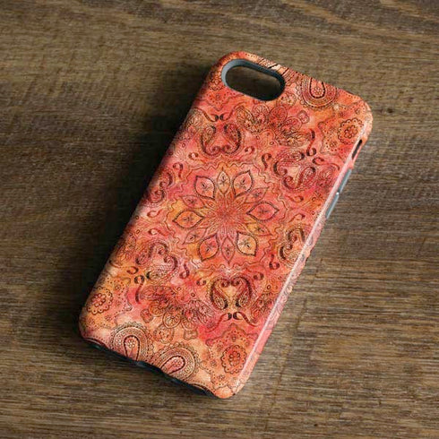Orange Zen iPhone 7 Pro Case