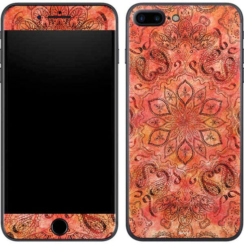 Orange Zen iPhone 8 Plus Skin