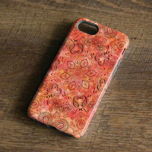 Orange Zen iPhone 8 Pro Case