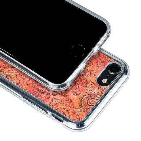 Orange Zen iPhone SE (2nd & 3rd Gen) Clear Case
