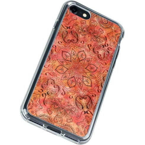 Orange Zen iPhone SE (2nd & 3rd Gen) Clear Case