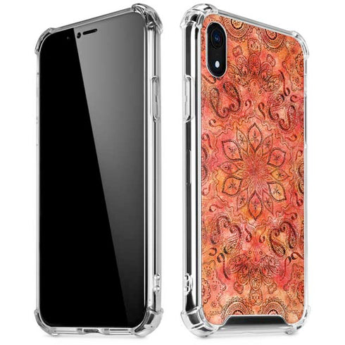 Orange Zen iPhone XR Clear Case