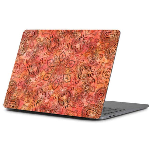 Orange Zen Apple MacBook Pro 13-inch Skin