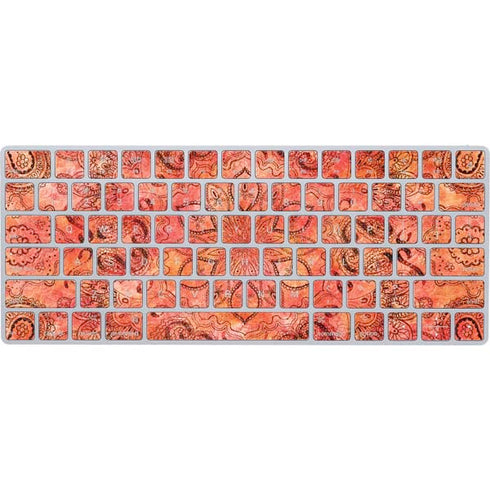 Orange Zen Magic Keyboard Skin