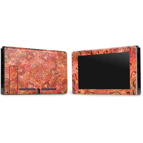 Orange Zen Nintendo Switch Bundle Skin