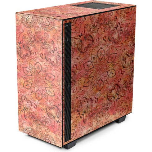 Orange Zen NZXT H510 Compact ATX Mid-Tower Case Skin