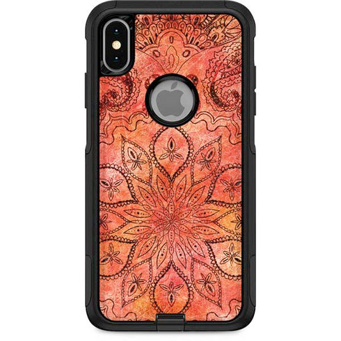 Orange Zen Otterbox Commuter iPhone Skin