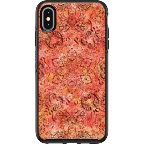 Orange Zen Otterbox Symmetry iPhone Skin