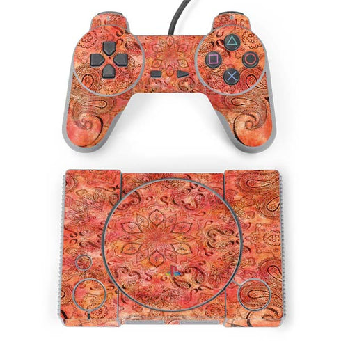 Orange Zen PlayStation Classic Bundle Skin