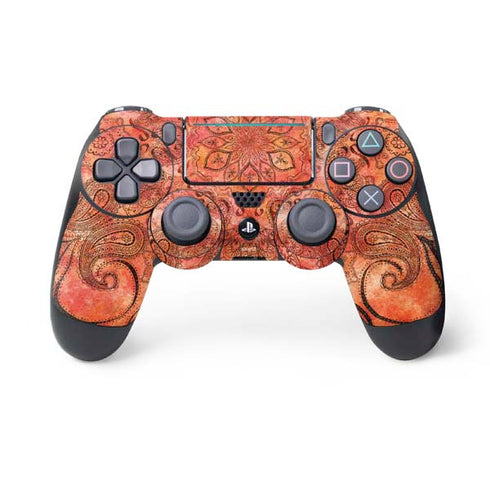 Orange Zen PS4 Pro/Slim Controller Skin