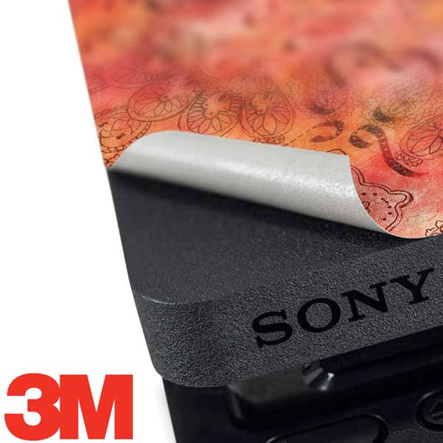 Orange Zen PS4 Slim Bundle Skin