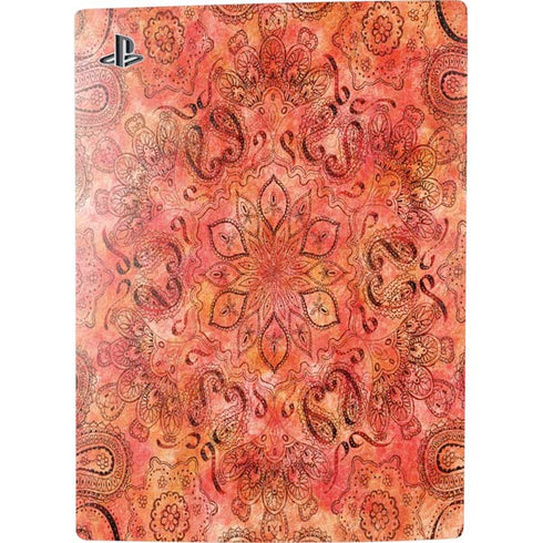 Orange Zen PS5 Console Skin