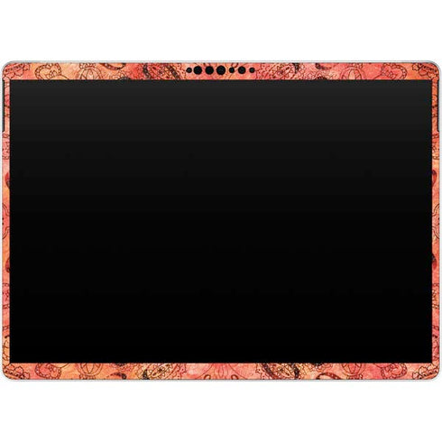 Orange Zen Surface Pro 9 Skin