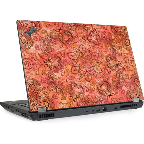 Orange Zen Lenovo ThinkPad Skin