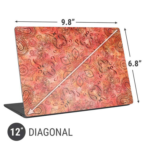 Orange Zen Universal Laptop 12in (9.8 x 6.8in) Skin