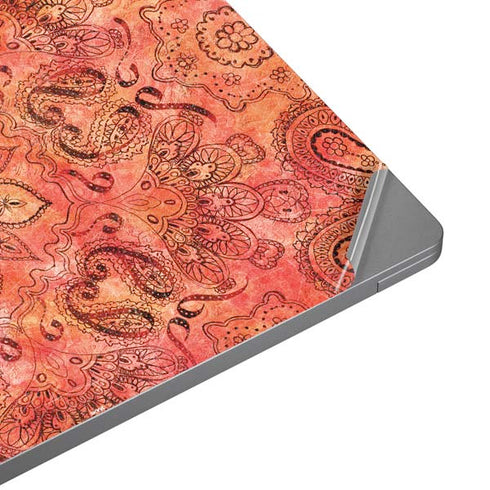 Orange Zen Universal Laptop 16in (13 x 9.4in) Skin