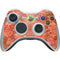 Orange Zen Xbox 360 Wireless Controller Skin