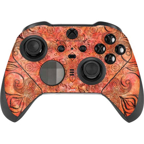 Orange Zen Xbox Elite Wireless Controller Series 2 Skin