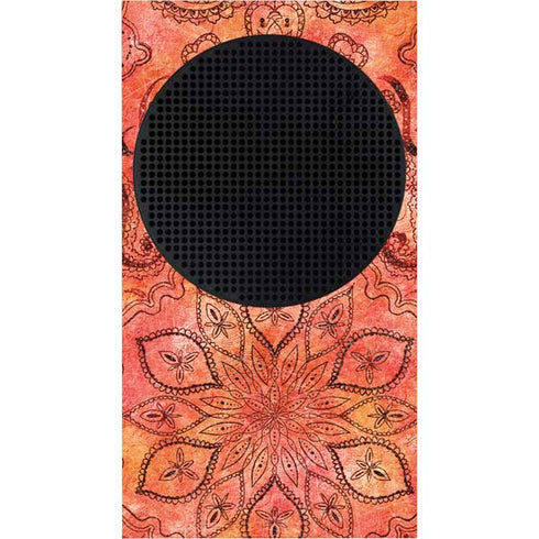 Orange Zen Xbox Series S Bundle Skin