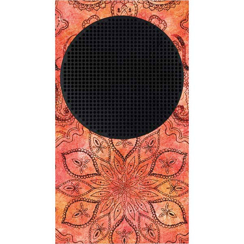 Orange Zen Xbox Series S Console Skin